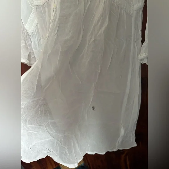 Seraphine Ivory Maternity Kaftan Swim Cover-Up - Picture 5 of 5